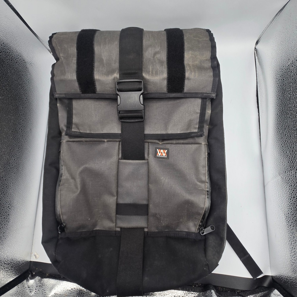 Mission Workshop The Rambler Expandable Backpack Black Gray Large Capacity USA